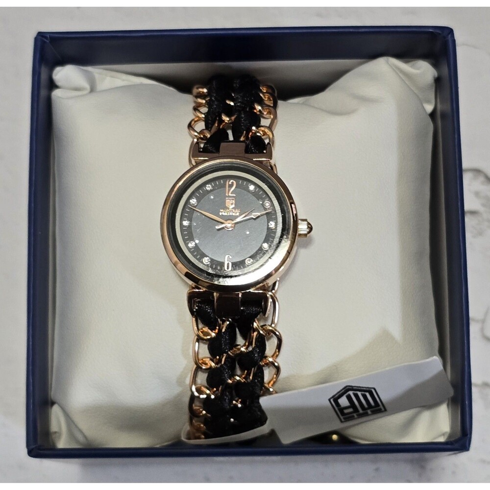 Montres Prestige X Invicta Womens Watch 25mm Rose Gold Black MPW-0297 Brand New